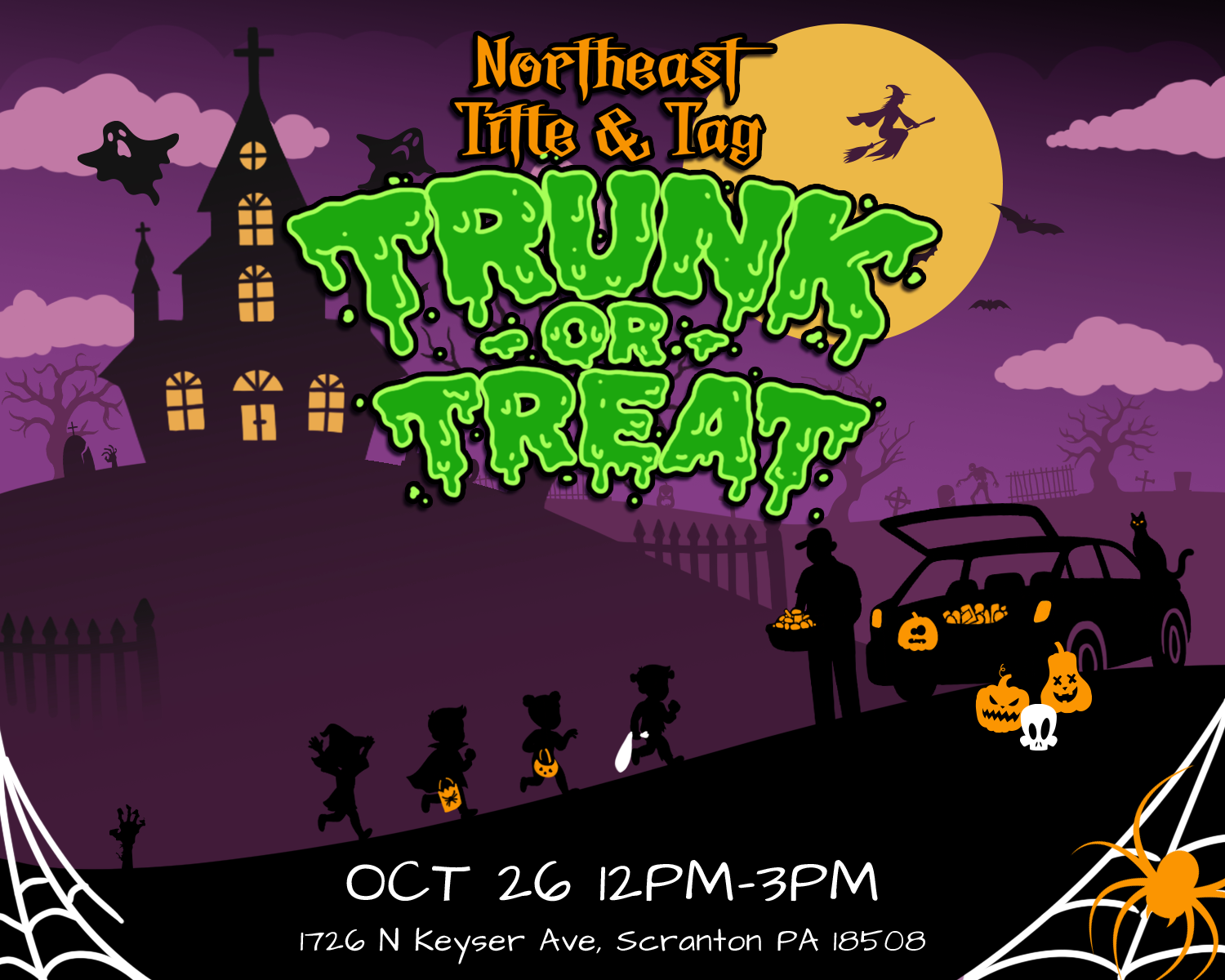 Trunk-or-Treat - Oct 26 - Keyser Office — Northeast Title & Tag